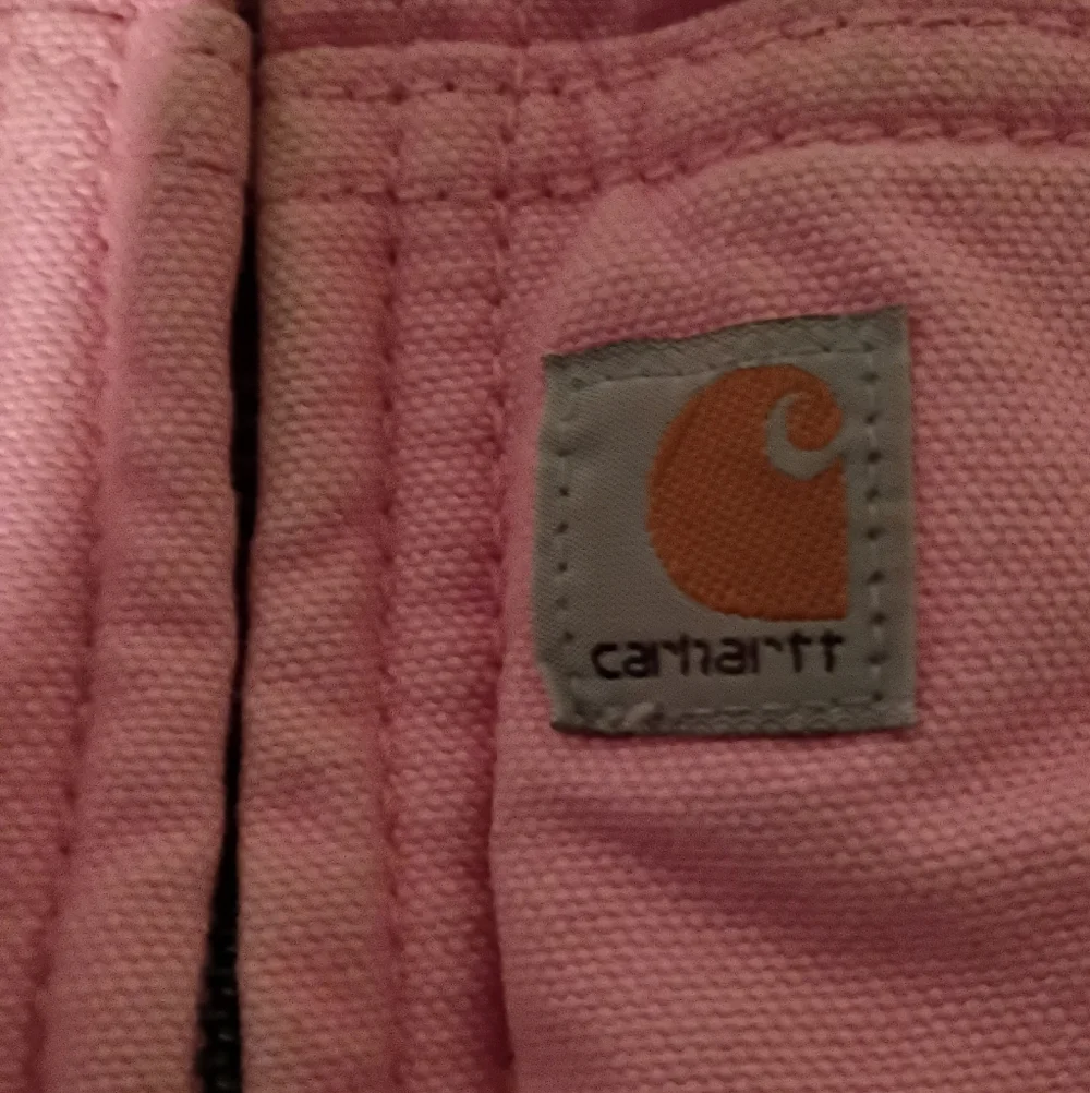 Carhartt Baby Girl Toddler Pink Sherpa‎ Lined Utility Hooded Full Zip Jacket 18M
